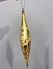 Vintage gold mercury glass - mercury,
