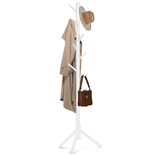 Solid wooden coat rack - solid,