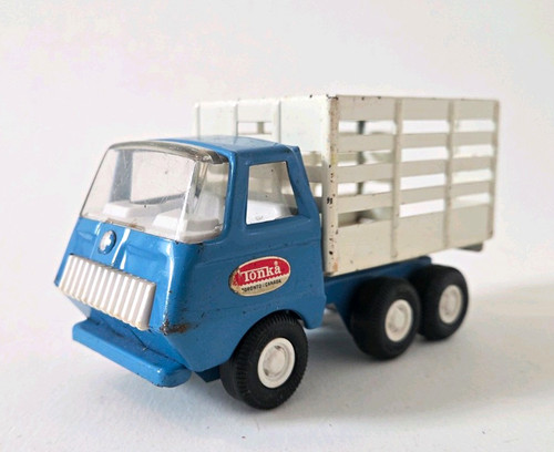 Tonka vintage blue white - vintage,