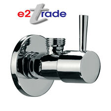 Stop Valve Angled Lever Handle 1/2" Chrome  BV101