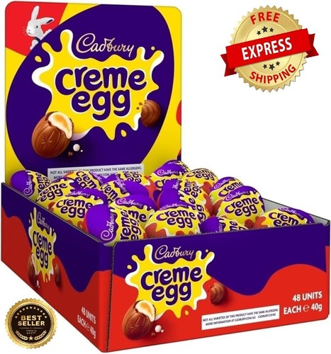 Cadbury creme eggs box 48 - cadbury,