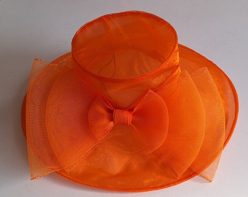 Stunning orange organza - stunning,