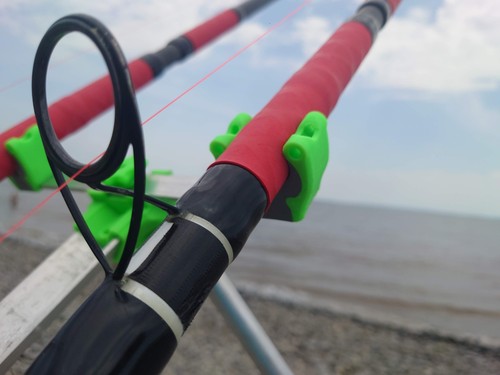 Sea fishing tripod - , rod