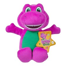 BARNEY'S WORLD BARNEY PLUSH SOFT TOY 8" FISHER PRICE 