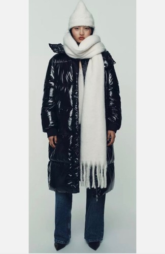 New zara long ladies anorak - zara,