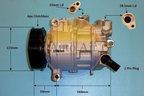 Air conditioning compressor - air,