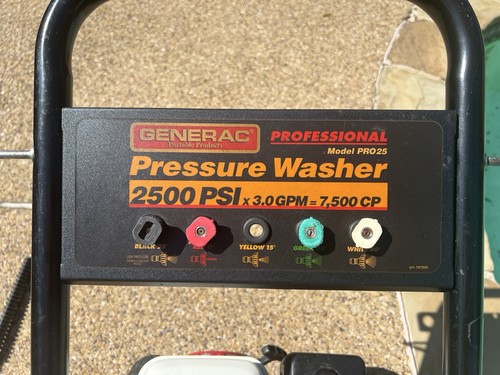 Generac professional pressure - generac,