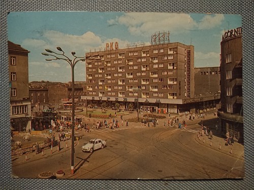 Vintage postcard zabrze - postcard,