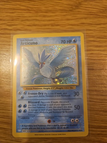 Rare pokemon card articuno - rare,