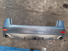 2008-2015 AUDI A4 B8 AVANT ESTATE REAR BUMPER WITH SENSORS IN BLUE LX5X