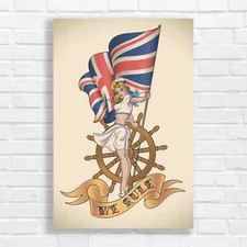 Patriotic Pinup Girl Union