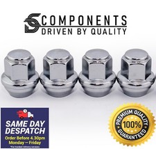 4 Silver Solid Ford Alloy