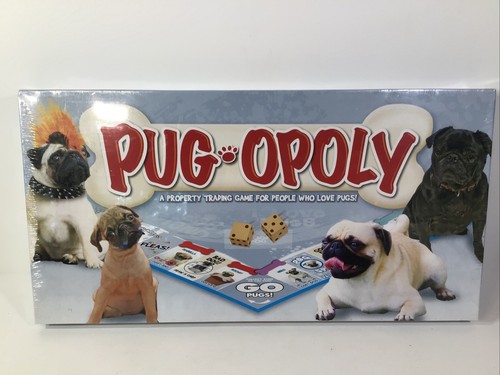 Pug opoly monopoly board - ~,