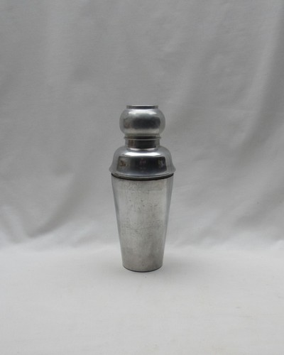 Vintage retro aluminium metal