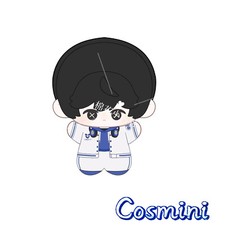 Game Identity Ⅴ Prisoner Luca Balsa 10cm Plush Doll Keychain Pendant Toy