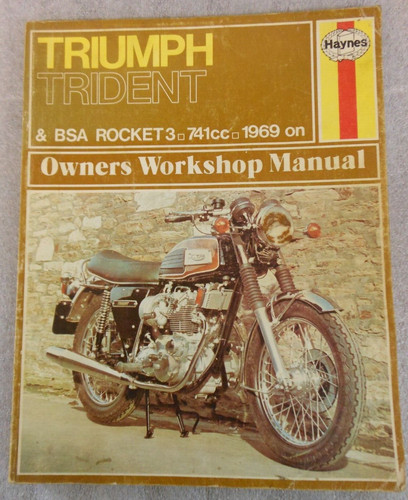 Haynes triumph trident - , bsa