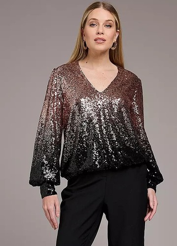 Kaleidoscope black gold ombre - kaleidoscope,