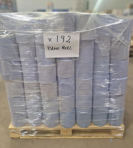 192x blue roll bulk job - 192x, lot