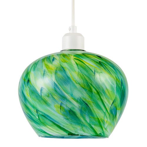 Modern green toned glass - green,