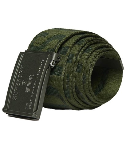 Superdry men webbing belt - webbing,