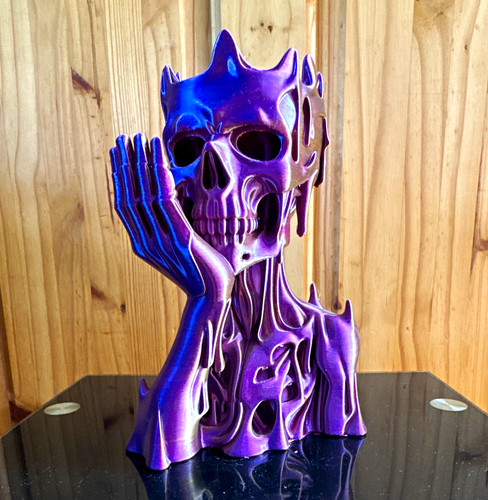 Purple gold metallic - gold,