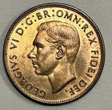 1951 George VI Copper Penny