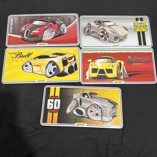 Mean machines plates - mean,