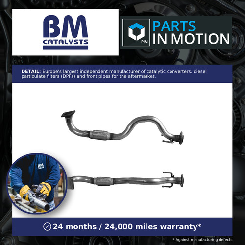 Exhaust front down pipe fits - front,