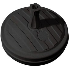 Parasol Base 13L Black Plastic