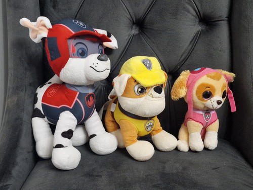 Paw patrol bundle plush - 3x, of