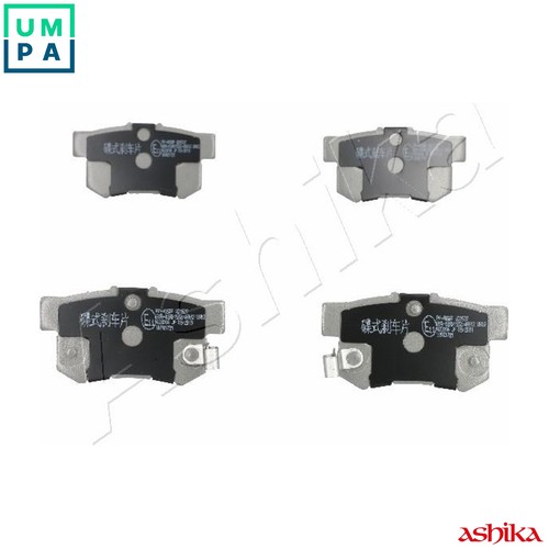 Brake pad set disc - set,
