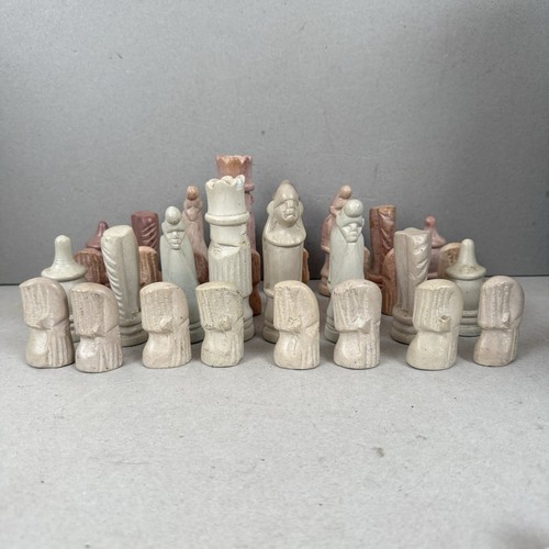 African hand carved soapstone - hand,