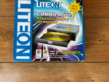 Vintage Liteon Dvd Cd-Rw Black Bezel Internal Disk Drives New In Box
