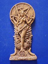 Lilth Figure Snake Women Pagan Goddess Resin Statue Witchctaft idol Ornament