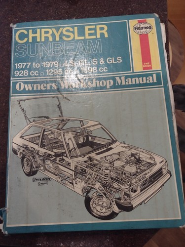 Haynes chrysler talbot sunbeam - chrysler,