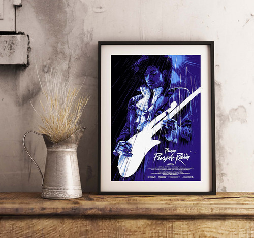 Purple rain prince - a4,