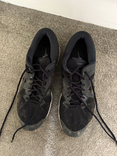 Mizuno wave rider men black - wave,