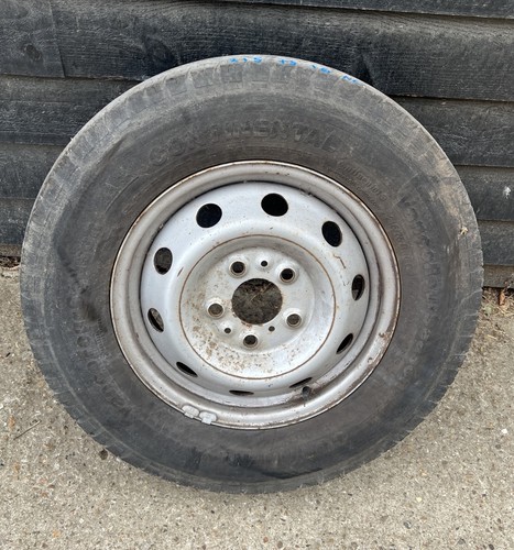 Steel wheel with tyre - steel,