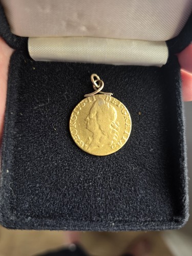 Guinea 1748 george coin - guinea,