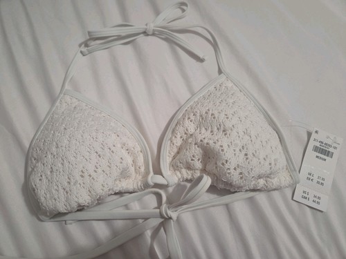 Holister bikini top white - top,