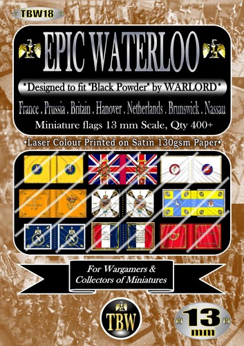 13mm flags epic waterloo - waterloo, to