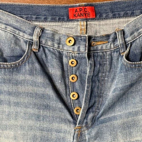 Kanye jeans tag - a.p.c.,