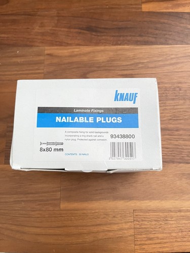Knauf nailable plugs 8x80mm - plugs,