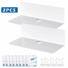 2x Clear Small Acrylic