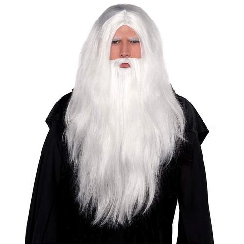 Wizard wig beard set christmas - wizard,