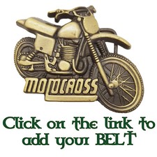 Motocross MX Belt Buckle Trials Dirt Scrambling Motorbike Racing Bike Motorbike.