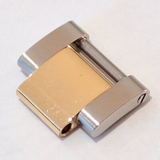 ROLEX 15mm Daytona, GMT, Sub, Yachtmaster  link  18ct YELLOW gold and Steel