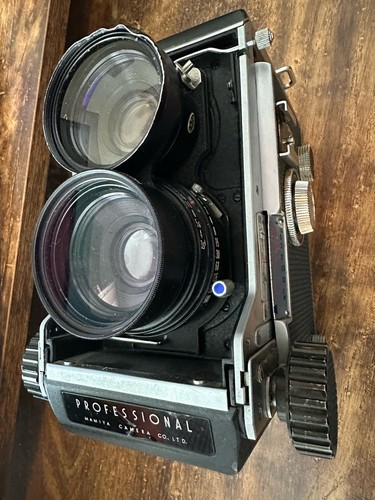 Mamiya tlr sekor blue dot - c3,