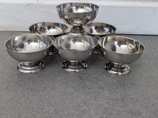 Set Of 6 vintage stainless