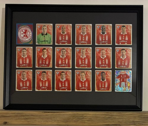 Middlesbrough framed stickers - framed,